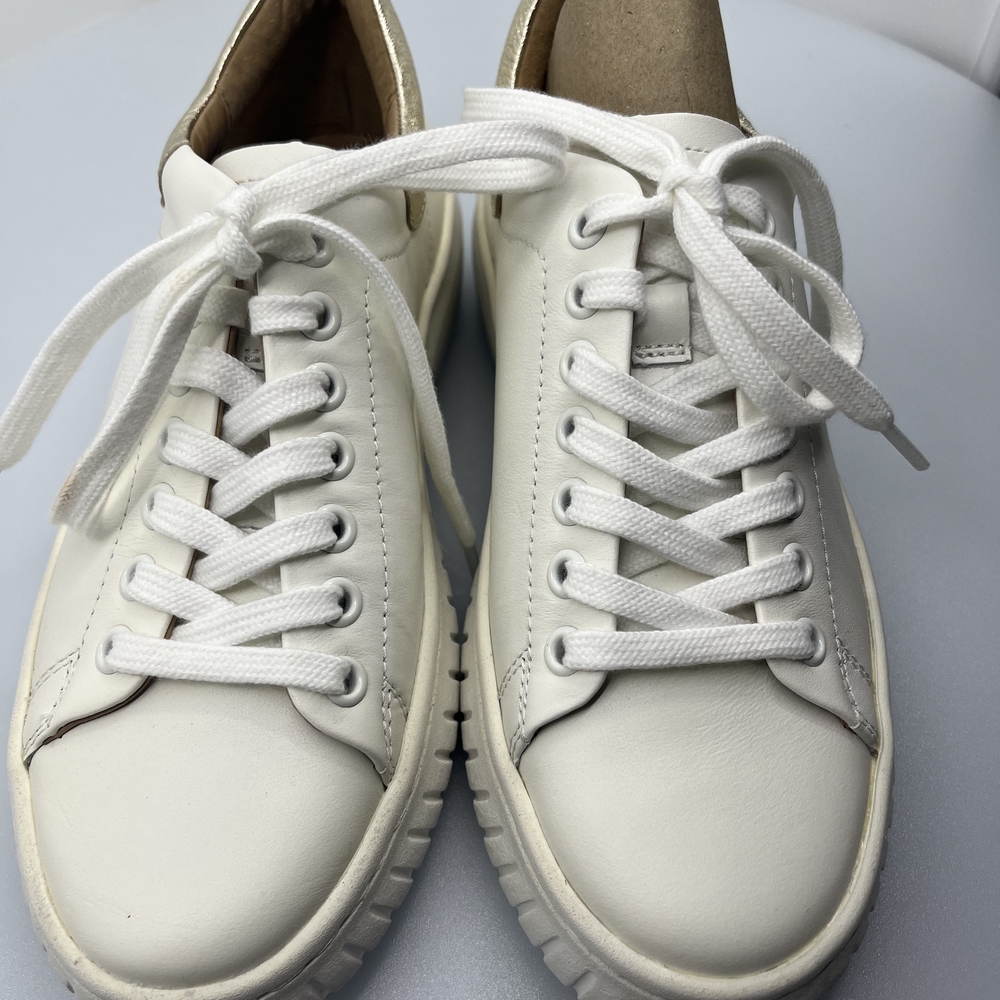 Sofft Parkyn White Leather Women's Sneakers
